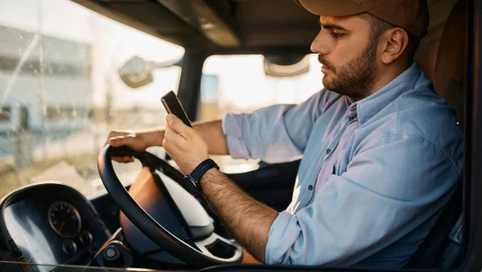 side-view-of-truck-driver-reading-text-message-on-2022-11-29-22-44-06-utc-scaled